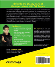 Ghost Hunting for Dummies (Signed by Zak Bagans)
