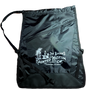 Zippered drawstring bag